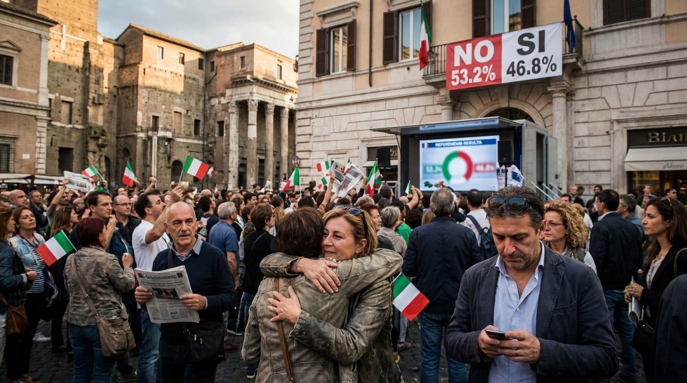 Italy’s March 2026 Referendum Rejects Meloni Judicial Reform 53.2% to 46.8%