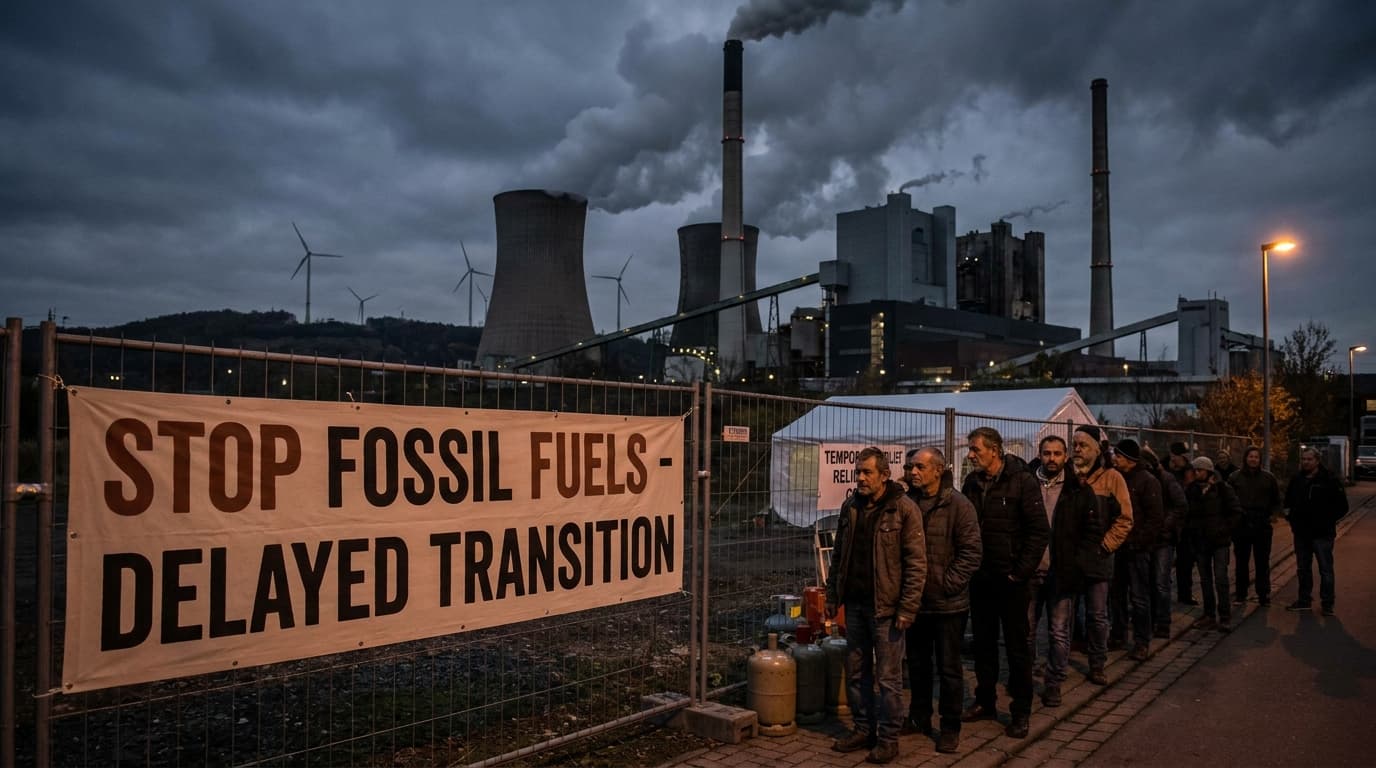 Europe’s Energy Crisis Deepens as Fossil Fuel Dependency Undermines Green Transition