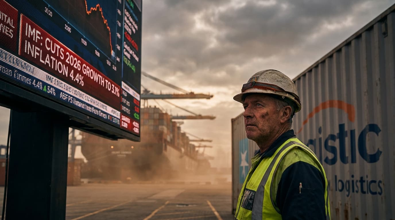 IMF Cuts 2026 Global Growth Forecast to 3.1% Amid Middle East War Shadow