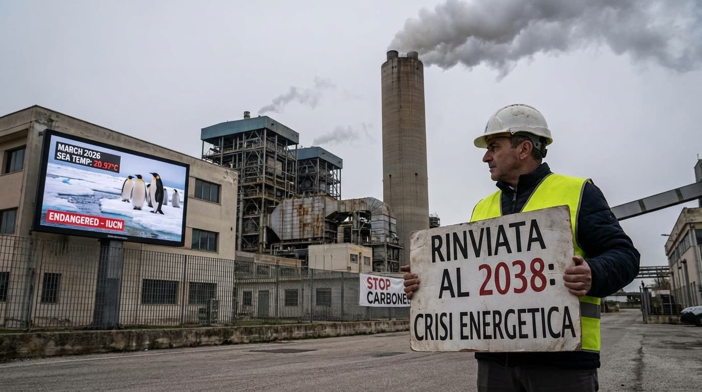 Italy Delays Coal Plants Shutdown to 2038 Amid Energy Crisis, Emperor Penguins Reclassified Endangered