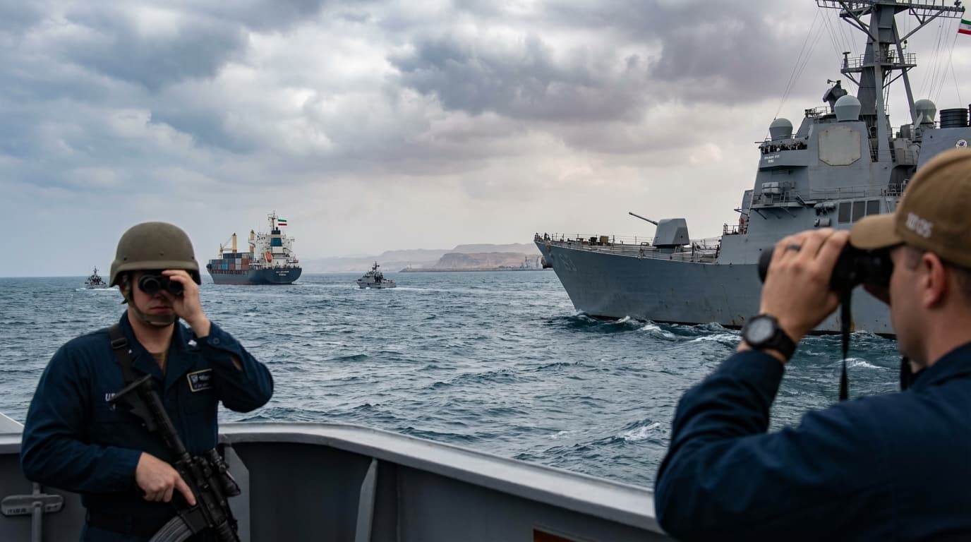 US Launches Iran Port Blockade Monday, Strait of Hormuz Tensions Surge