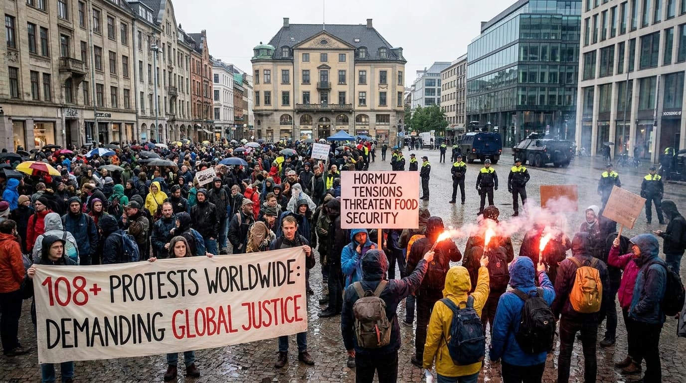Global Protest Wave and Geopolitical Tensions Reshape Economic Order in April 2026