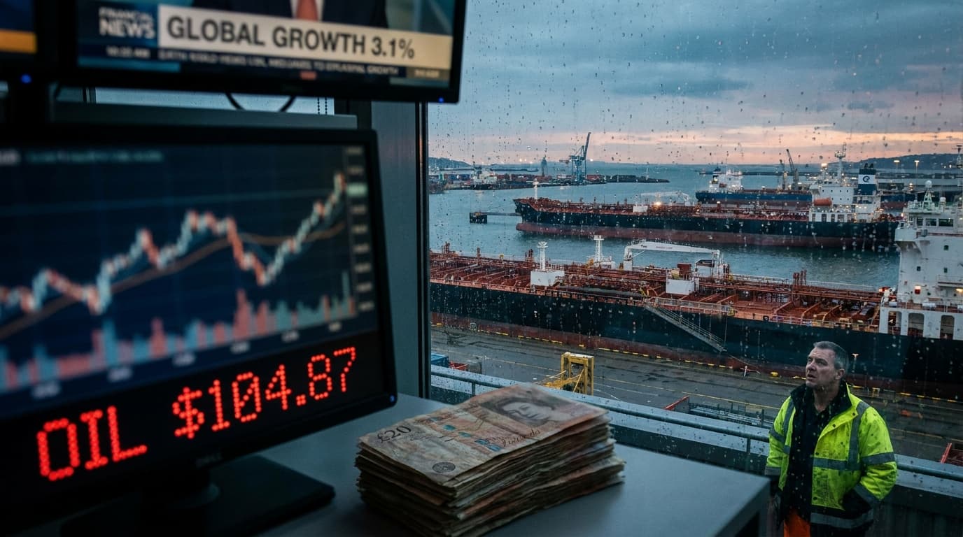 IMF Cuts 2026 Global Growth Forecast to 3.1% on Middle East Energy Shocks