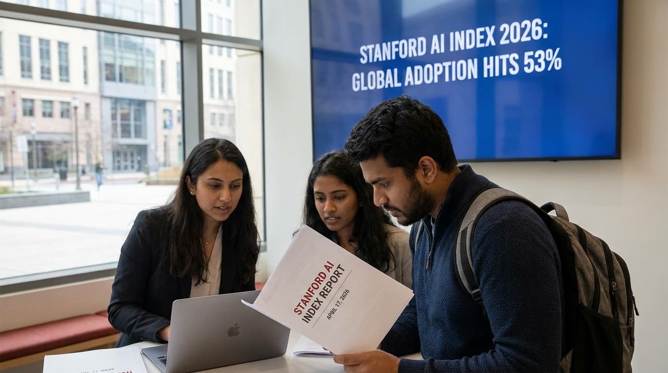 GenAI Hits 53% Adoption in 3 Years, Stanford Flags Global Fracture and US Lead