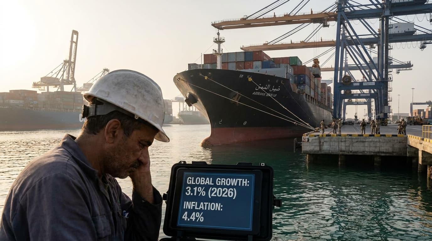 IMF Cuts Global Growth to 3.1% in 2026 Amid Middle East War, Inflation at 4.4%