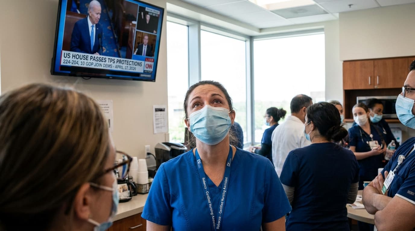 US House Votes 224-204 for TPS Protections, 10 Republicans Join Democrats on April 17