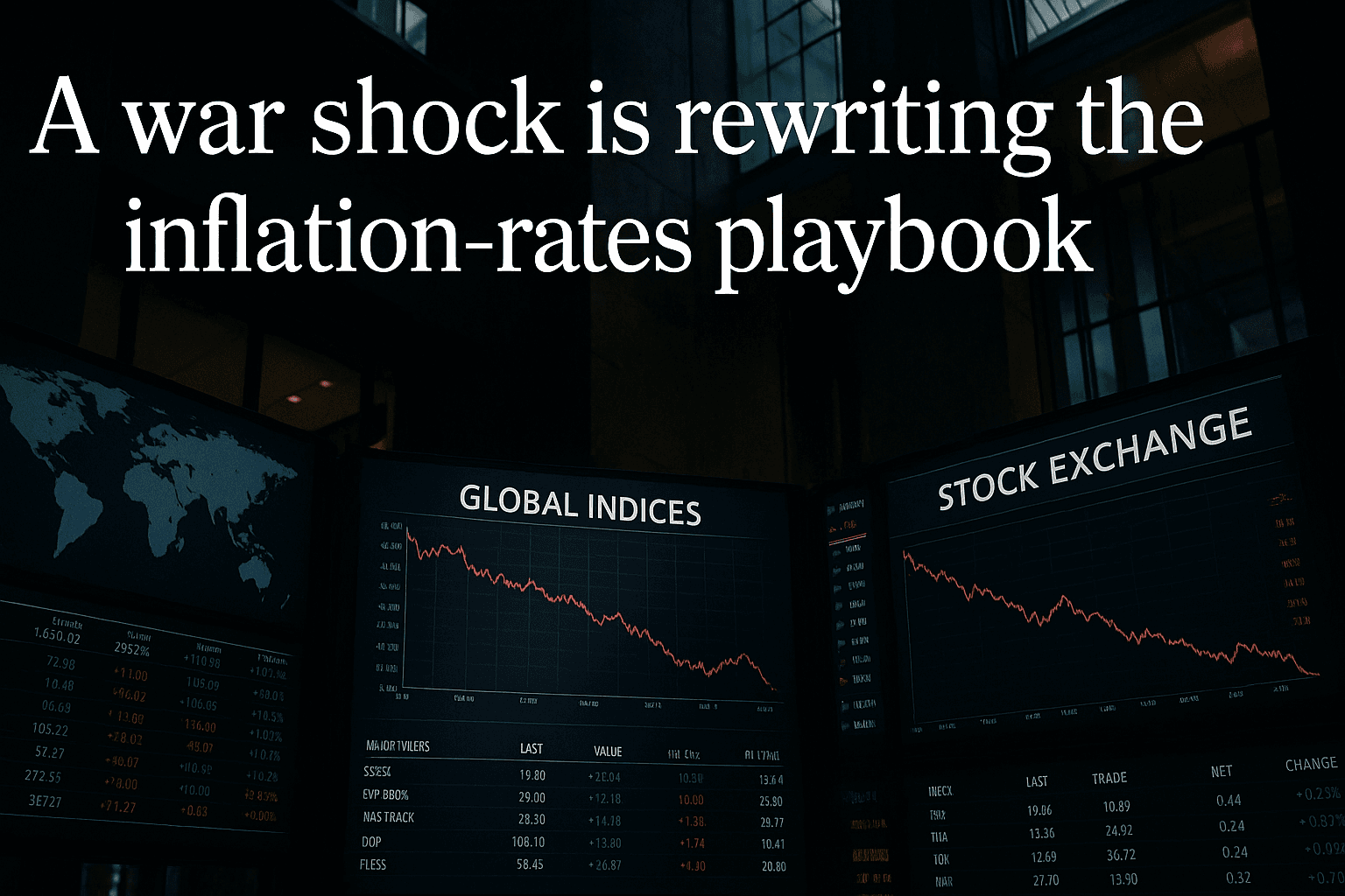 A war shock is rewriting the inflation-rates playbook