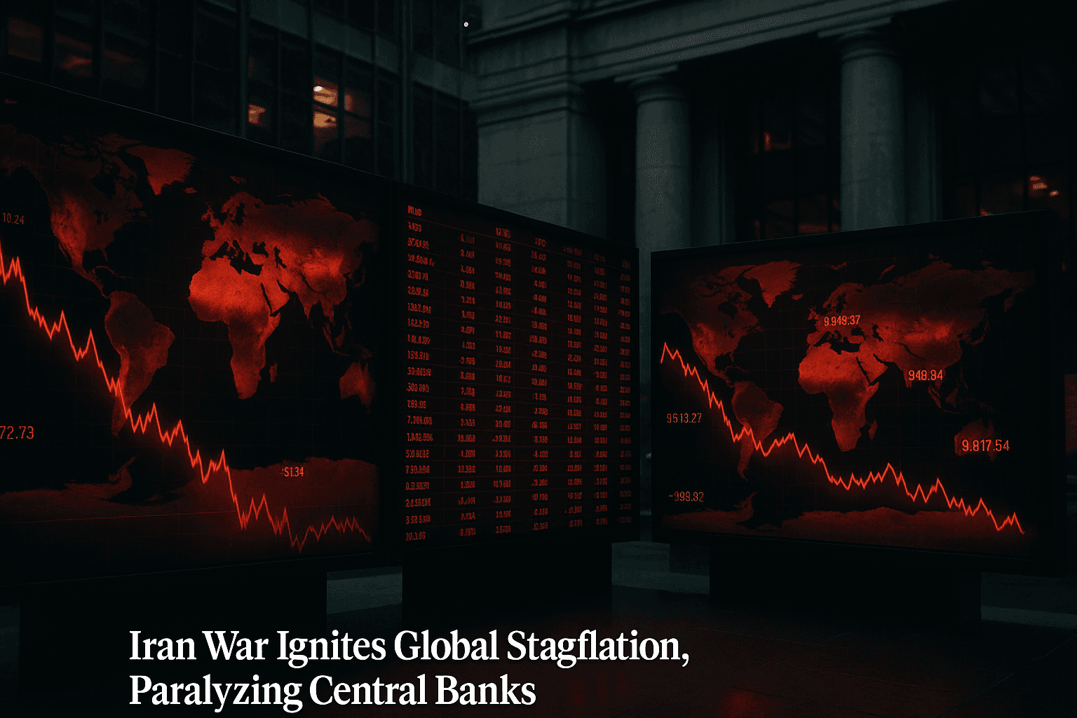 Iran War Ignites Global Stagflation, Paralyzing Central Banks