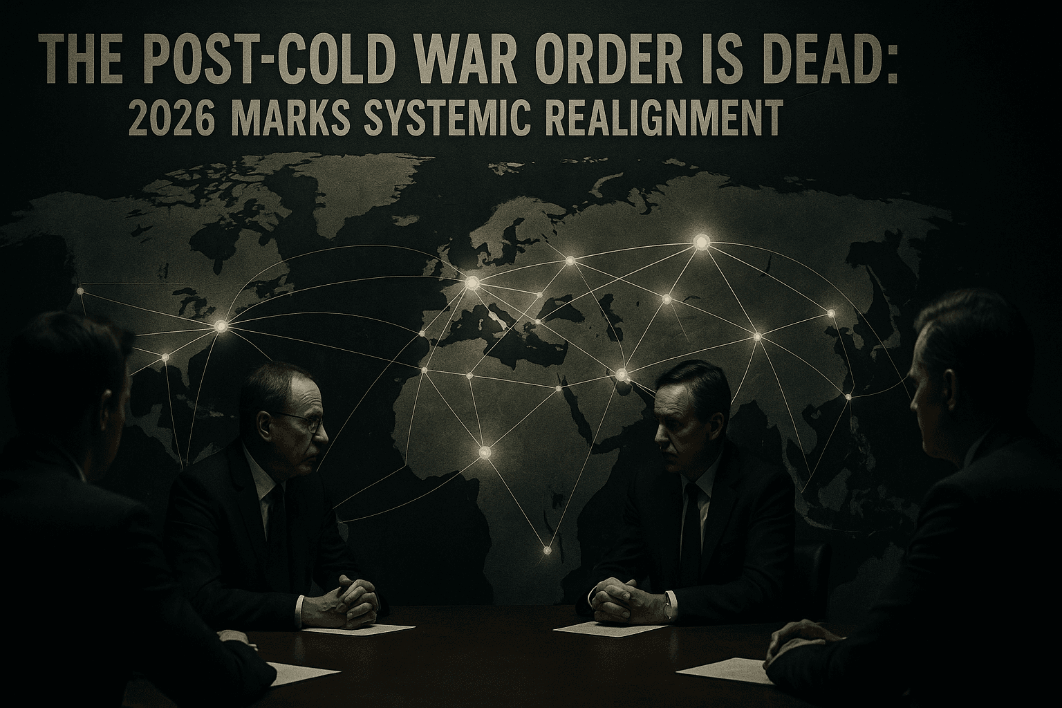 The Post-Cold War Order Is Dead: 2026 Marks Systemic Realignment