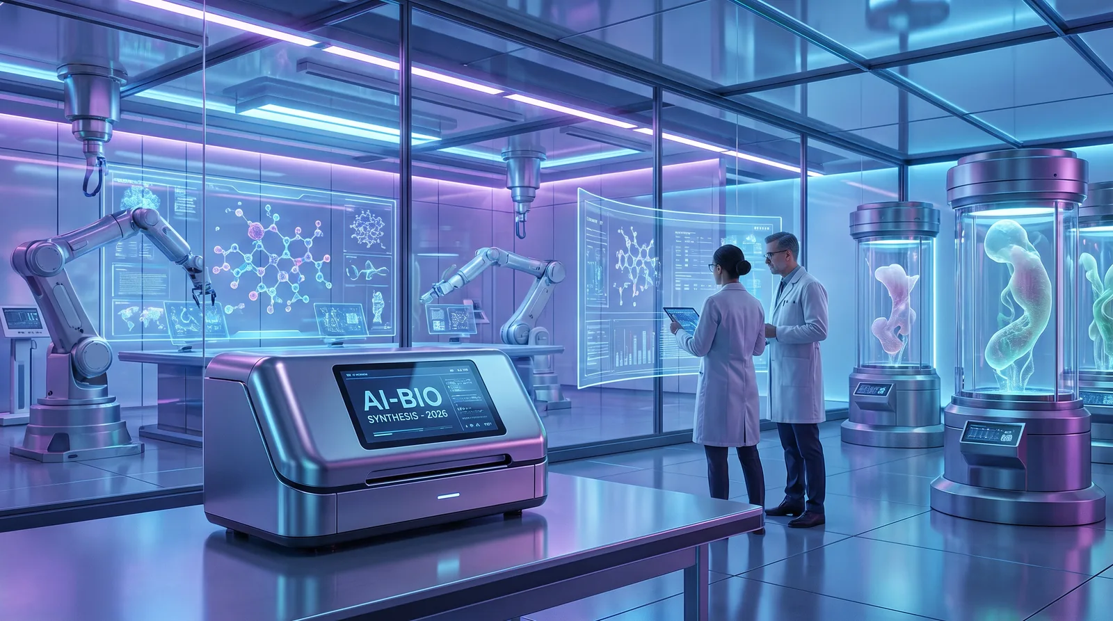 2026: The Era Where AI Generates Life and Biotech Ends Organ Scarcity