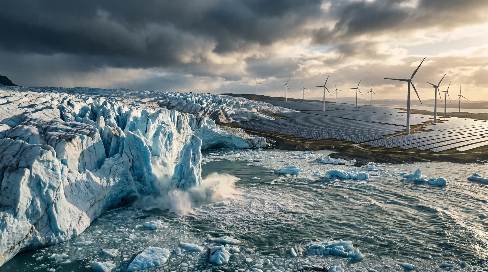 Climate Shock Meets Policy Drift in a Fragile Transition
