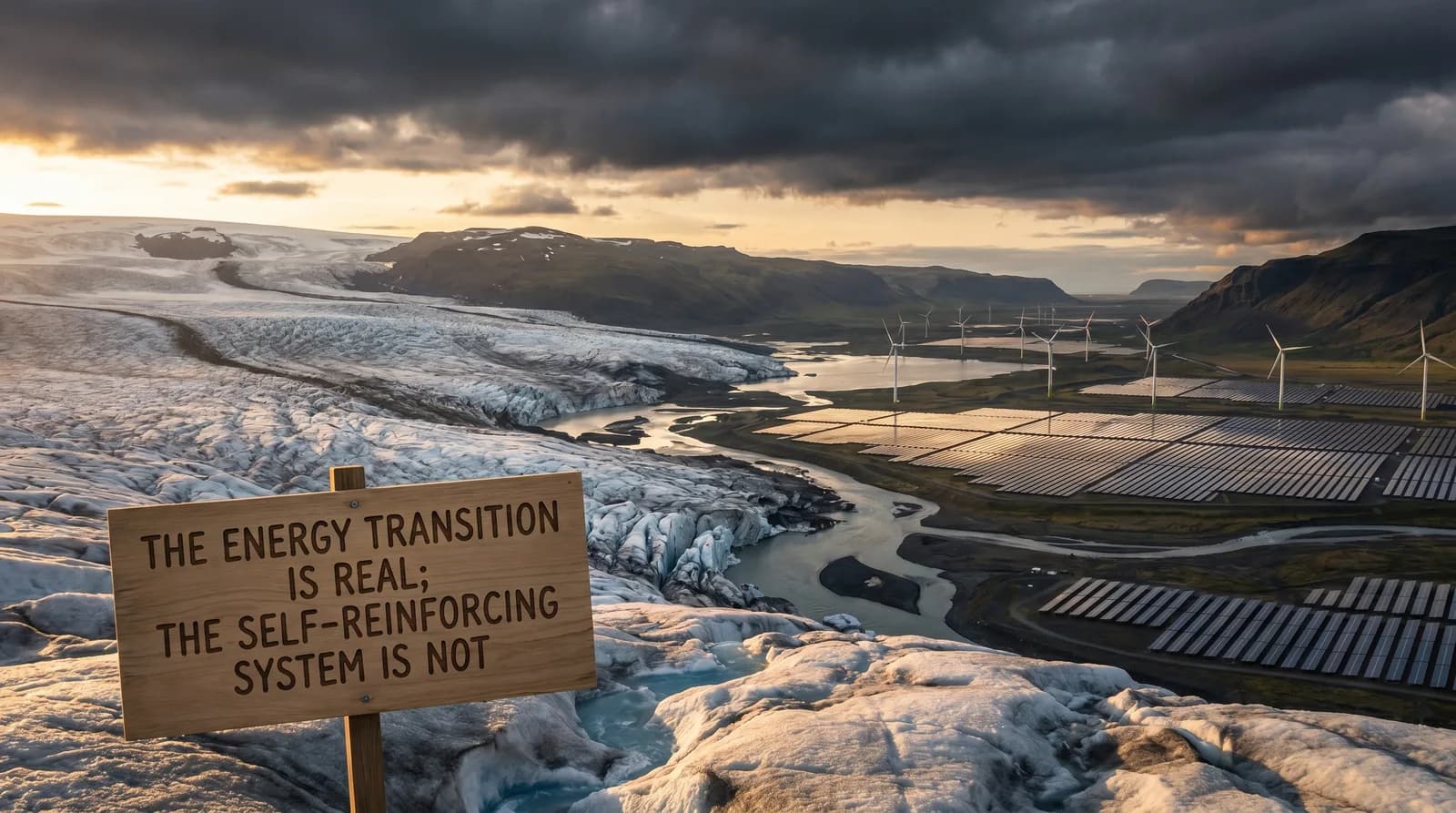 The Energy Transition Is Real; The Self-Reinforcing System Is Not