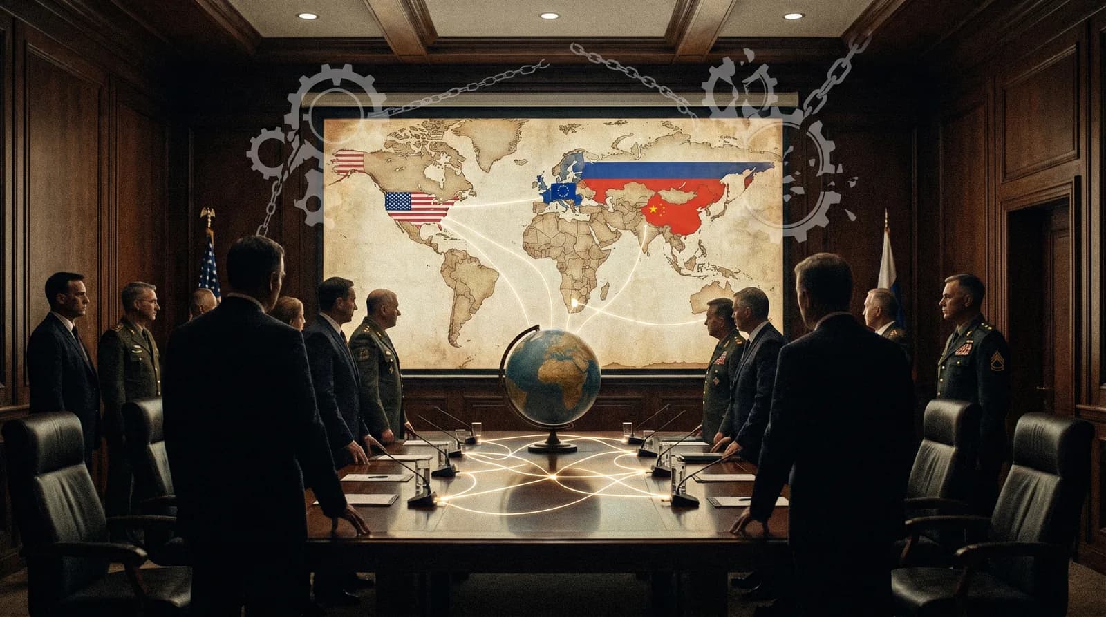 The world is splintering into bloc politics and chokepoint warfare