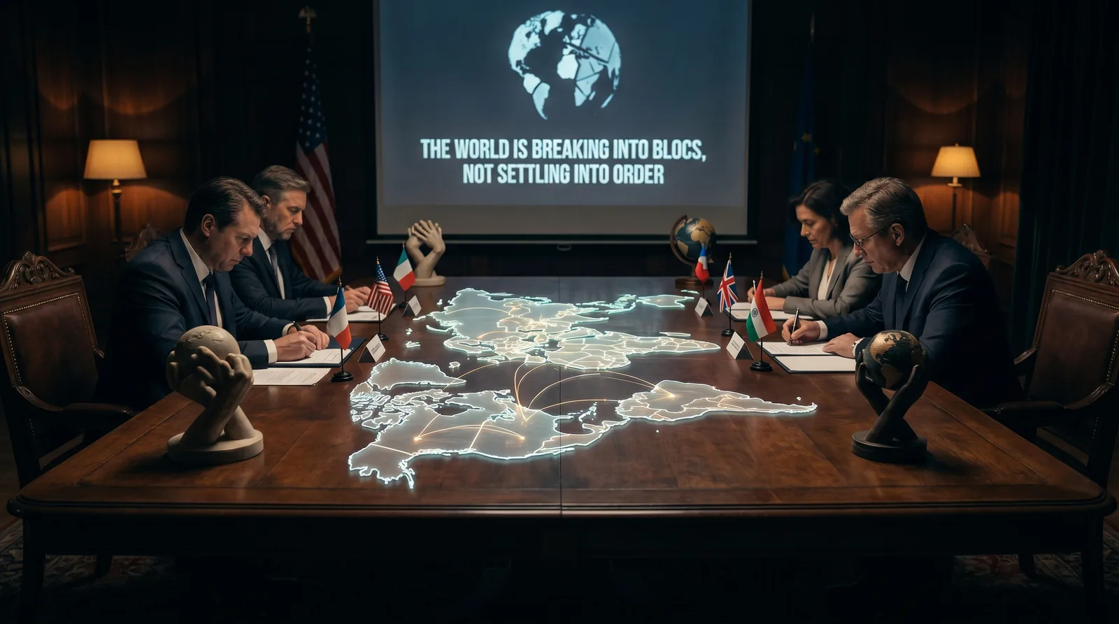 The World Is Breaking Into Blocs, Not Settling Into Order
