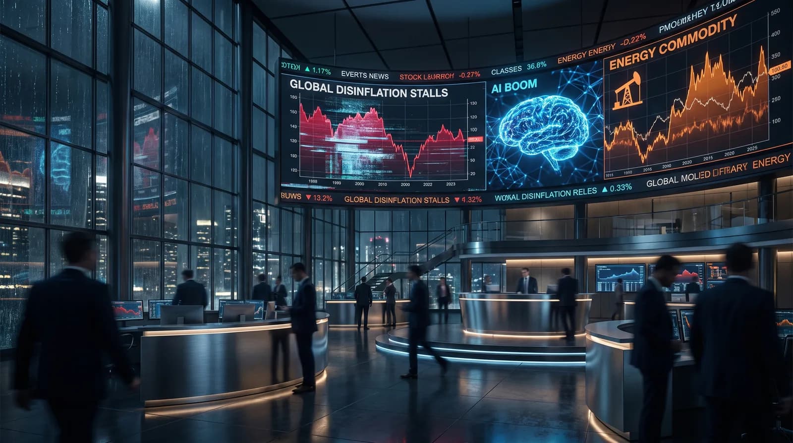 Global Disinflation Stalls: AI Boom and Energy Shock Create Unstable Crosscurrents