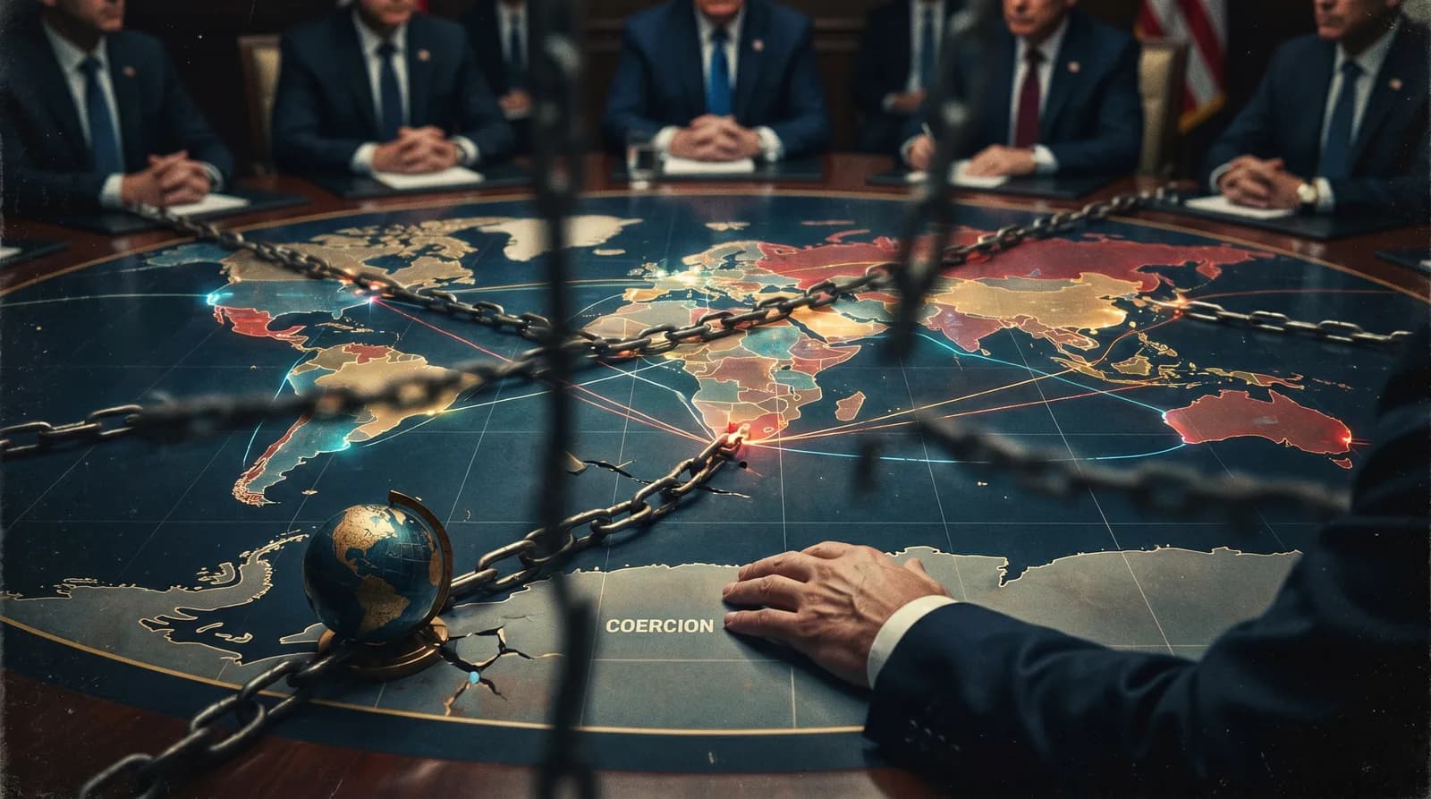 The world is fragmenting into coercion, hedging and bloc politics
