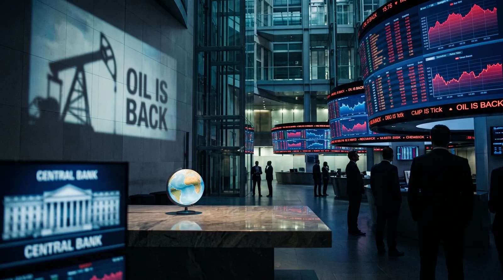Oil Is Back, and Central Banks Are Running Out of Cover
