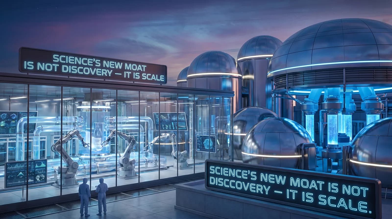 Science’s New Moat Is Not Discovery — It Is Scale