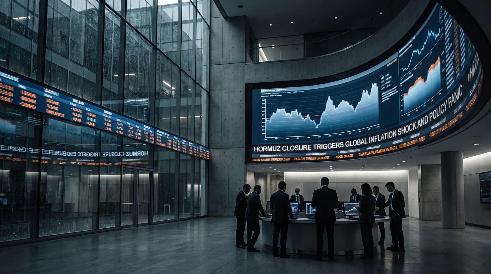 Hormuz Closure Triggers Global Inflation Shock and Policy Panic
