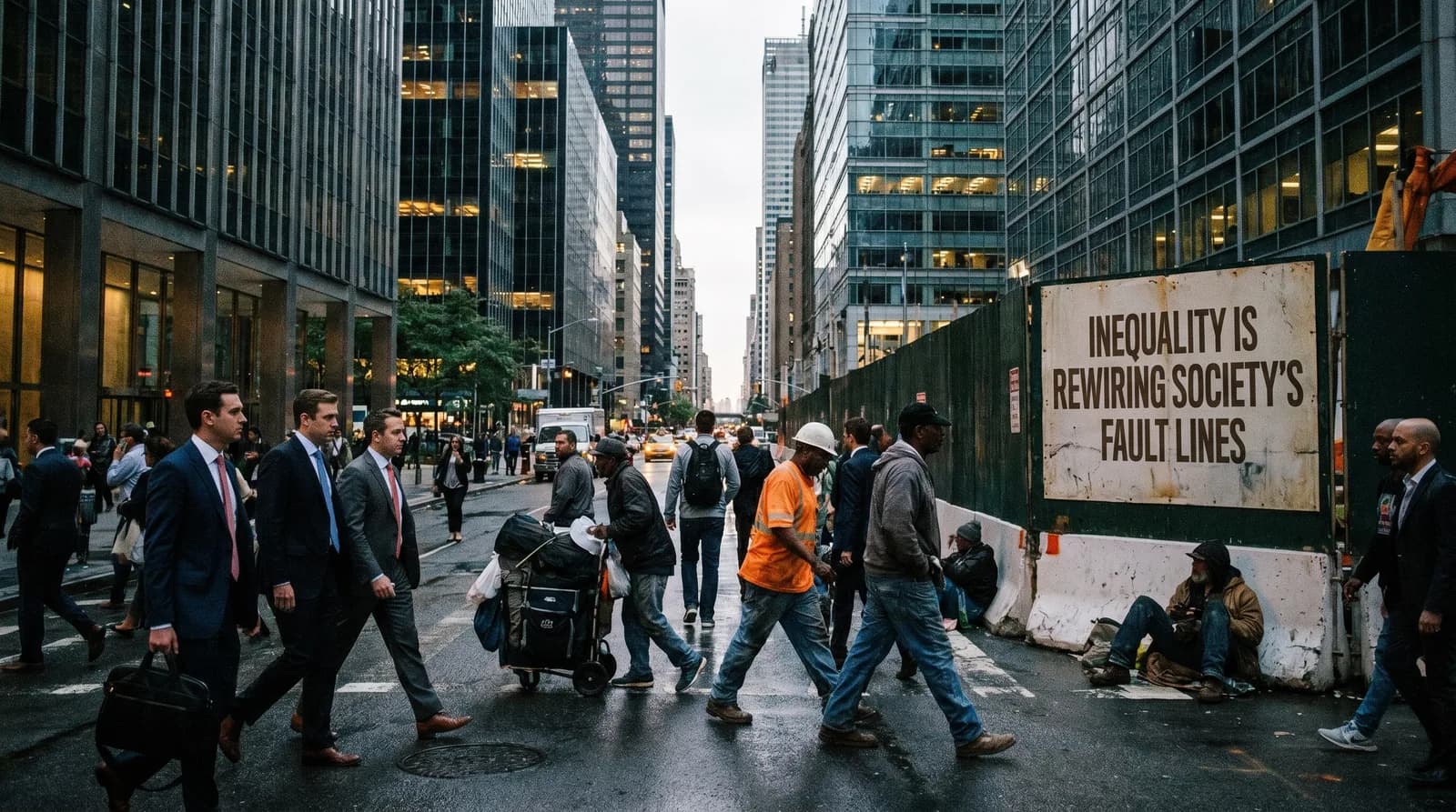 Inequality Is Rewiring Society’s Fault Lines